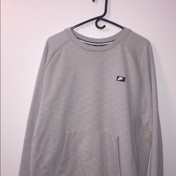 nike tan sweater